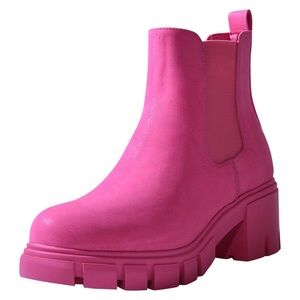 Mia Ivy Women's Boots Shoes HPK Hot Pink - NWT